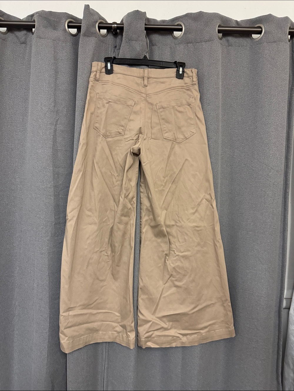 Kut from the Kloth Wide Leg Flare Jeans in Khaki - Picture 7 of 15